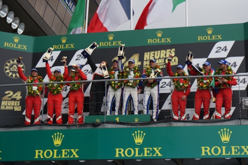 Ferrari foutloos naar podium in Le Mans “Verloor mijn vriend Allan Simonsen”